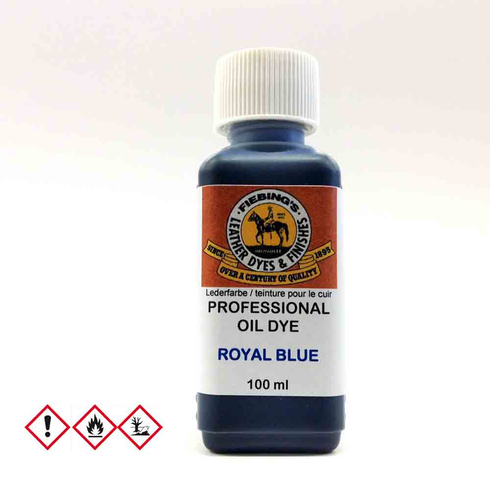 Fiebing's Professional Oil Dye  ROYAL BLUE 100 ml Knigsblau